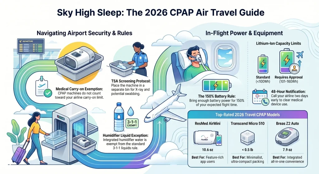 air travel cpap infographic